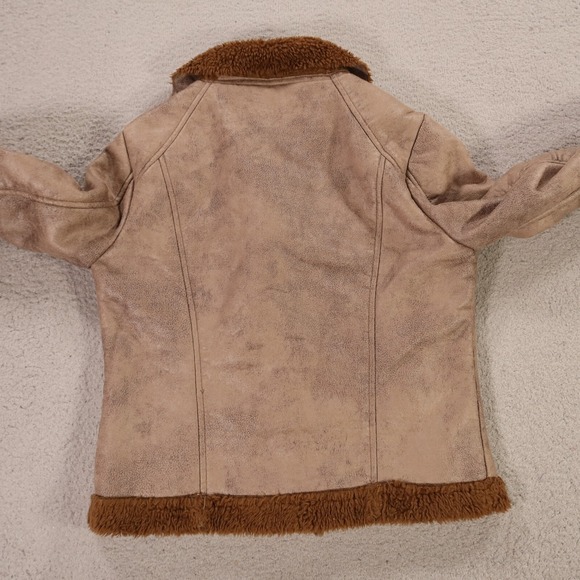 Alpine Swiss Brown Bomber Jacket - Picture 6 of 16